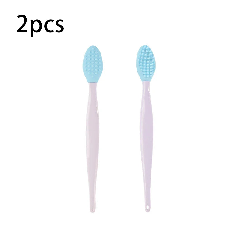 Pore Cleansing Brush - Silicone Bristles, for Nose, Chin, Forehead, Gentle Exfoliation, Waterproof, Easy Clean