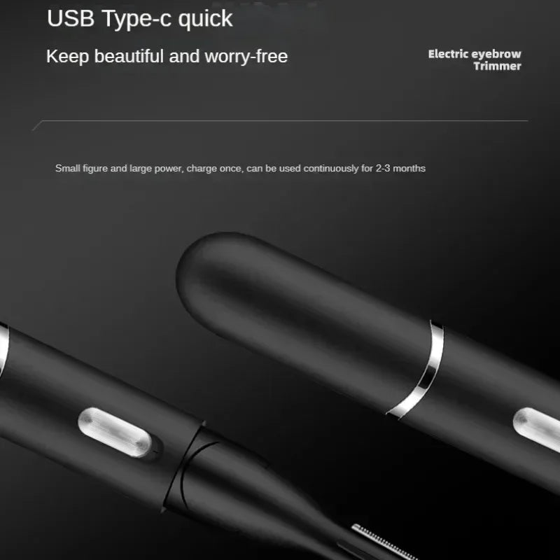 Electric Eyebrow Trimmer Automatic Womens Eye Brow Shaper Razor Face Hair Remover Women Eyebrow Shavers Pencil Pocketknife