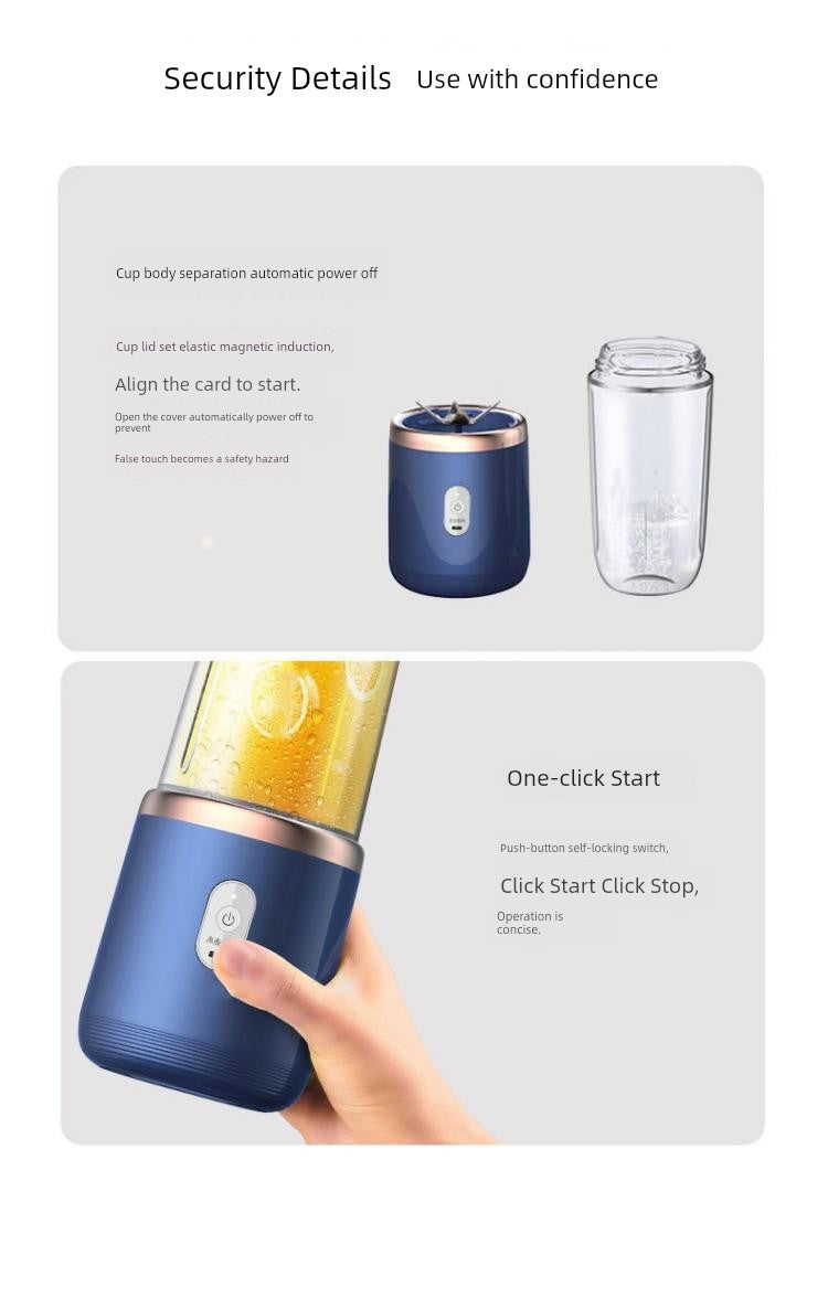 Mini Portable USB-C Blender – Smoothie On The Go