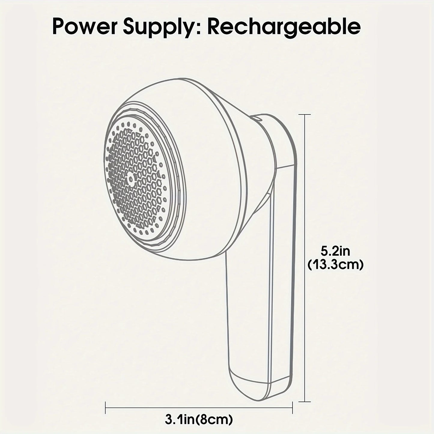 Electric Fabric Lint Remover – Rechargeable Clothes Shaver for Sweaters & Furniture