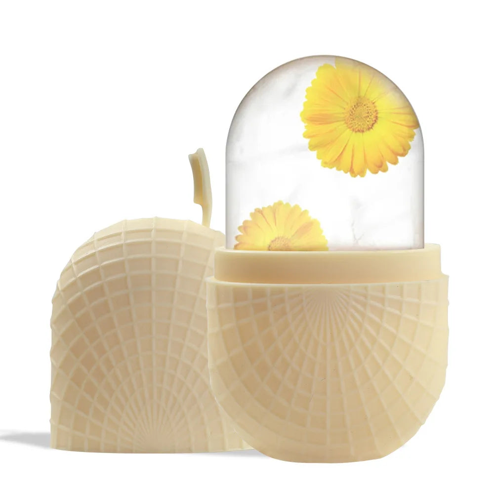 Ice Roller Facial Massager – Instant Cooling & Skin Relief