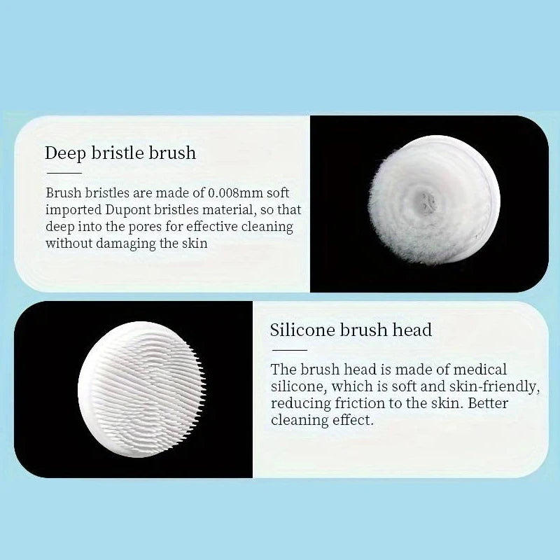 Electric Facial Cleansing Brush 3 in 1 Rechargeable Facial Cleansing Brush WaterProof Face Brush Water Proof Face Brush Tools