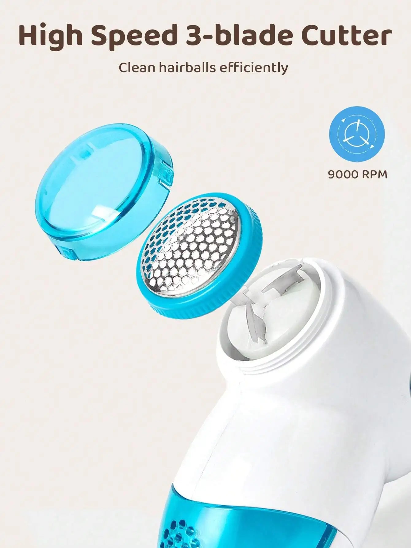 Fabric Shaver Lint Remover Clothes Mini Portable Defuzzer Fuzz Balls Pills Bobbles Carpet Couch