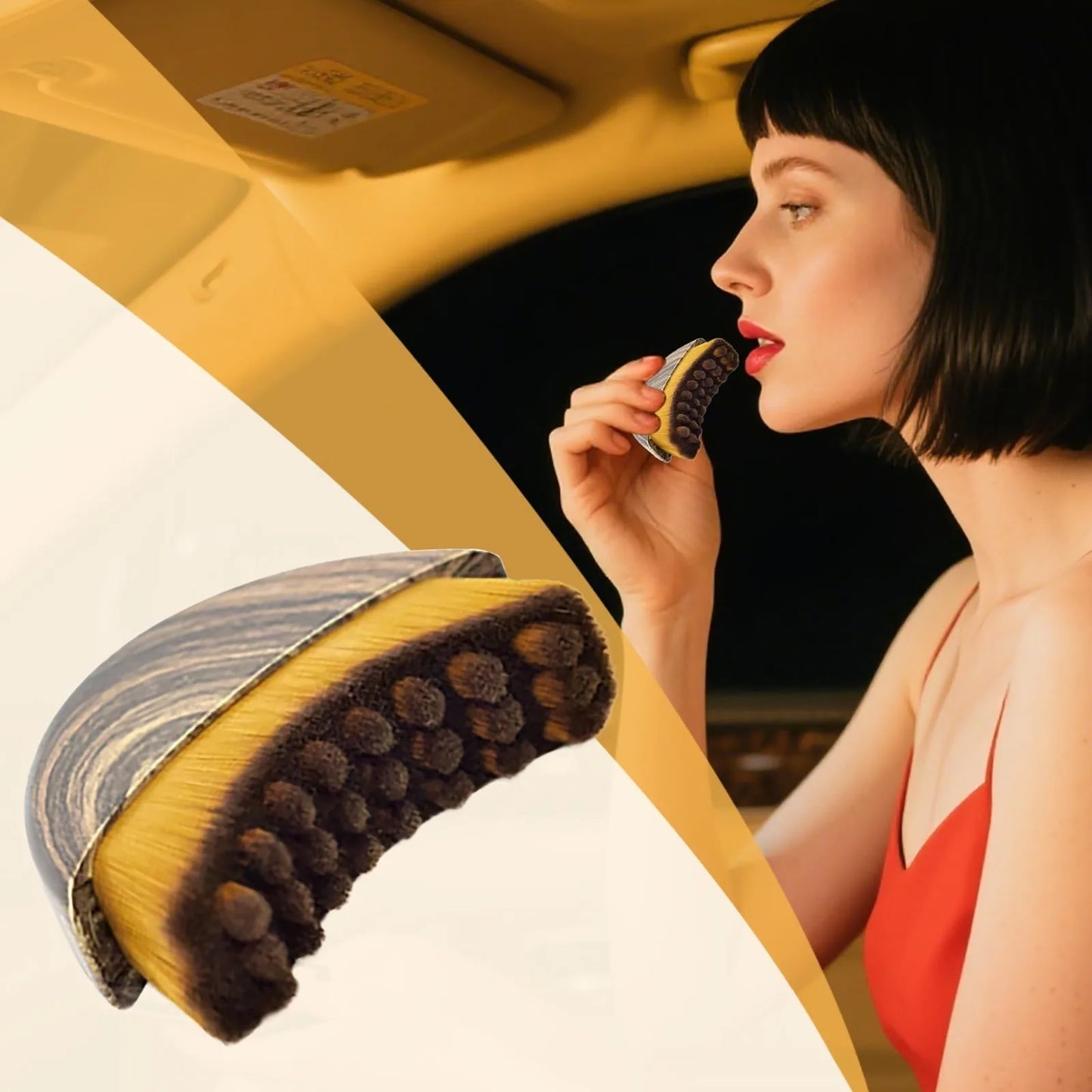 Portable Lymphatic Contour Face Brush Multi-function Chin Reduce Puffiness Lymphatic Drainage Face Brushs Facial Sculpting Tool