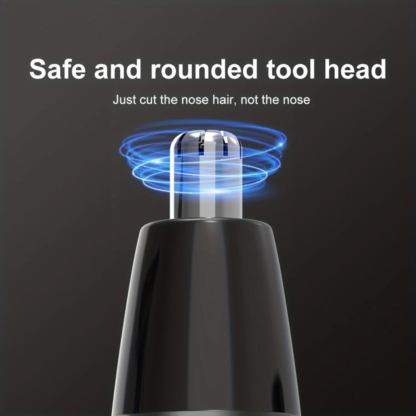 4-in-1 Rechargeable Trimmer: Trims nose/ear/eyebrow hair, no pulling/snagging, easy to clean – a thoughtful men’s gift